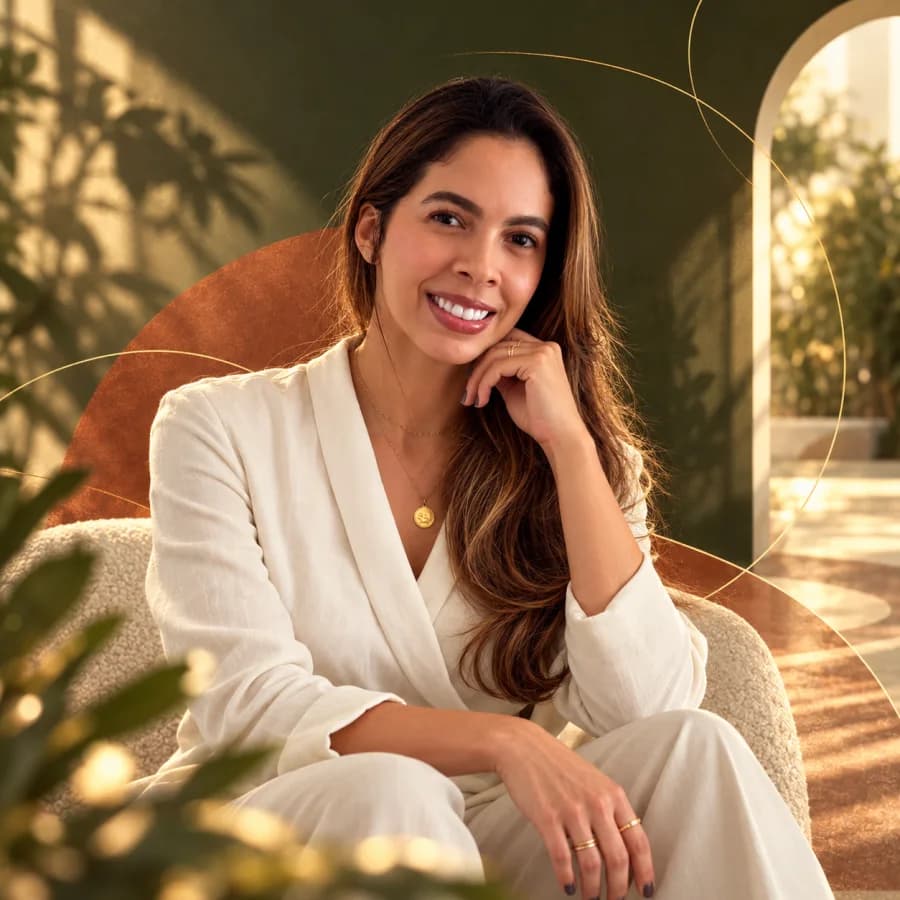 Grechel Teitelbaum en un retrato editorial cálido